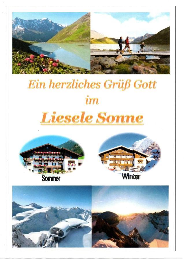 Hotel Restaurant Liesele Sonne Sankt Leonhard im Pitztal Esterno foto